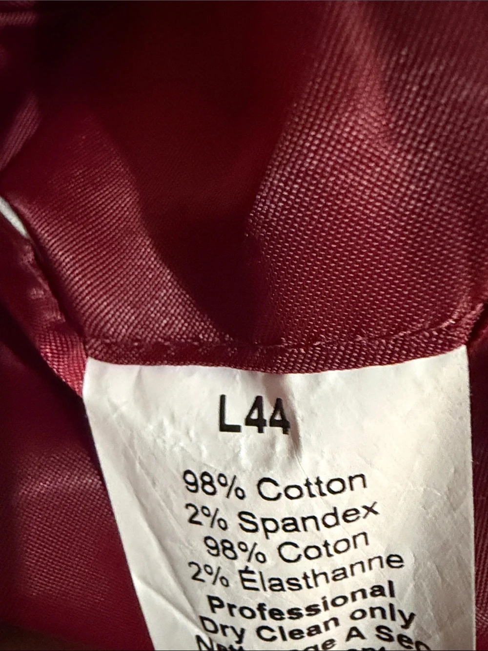Nautica Pink Two-Button Men's Sport Coat 44L